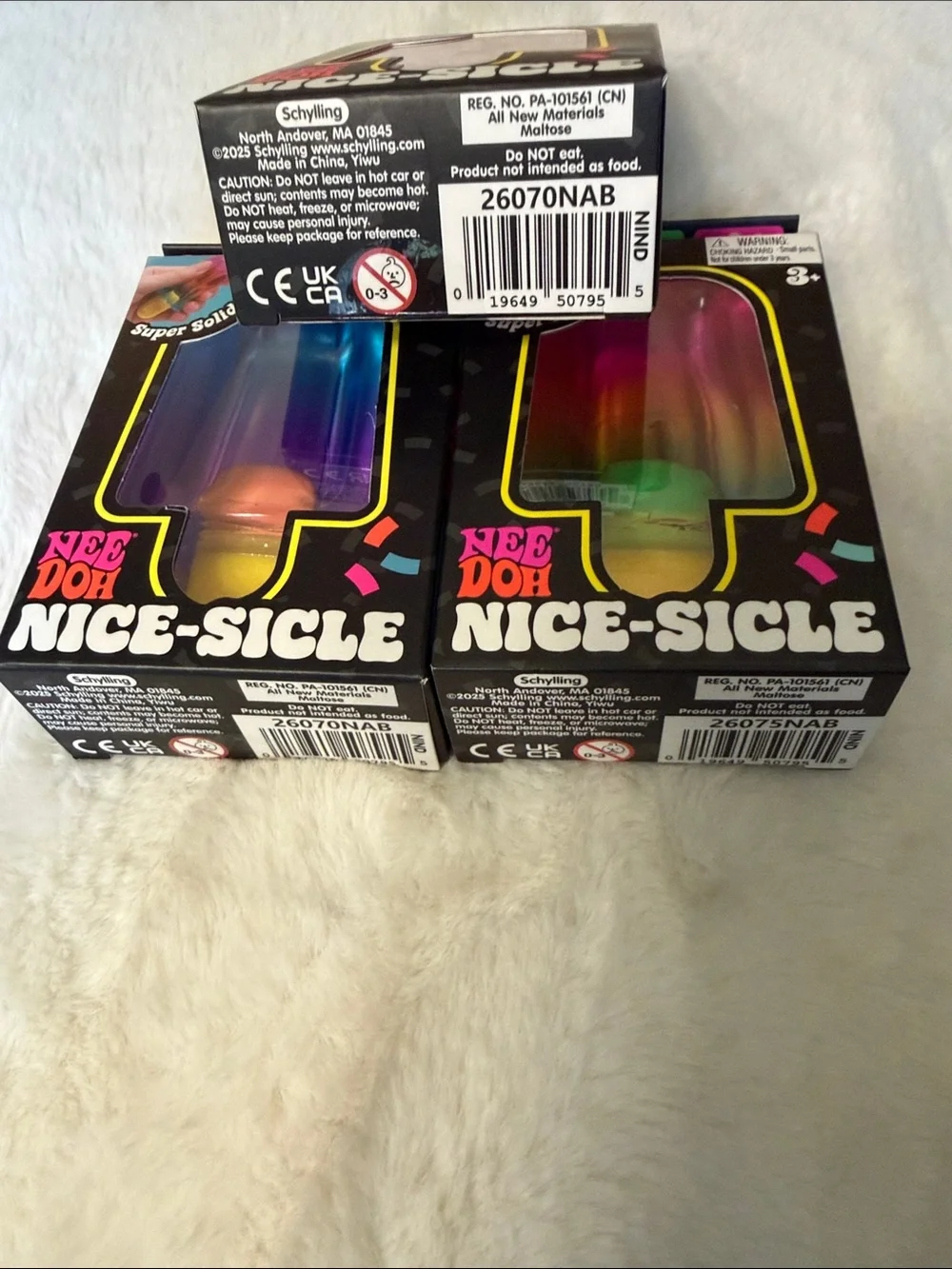 Needoh Nice-Sicle 3 piece whole set